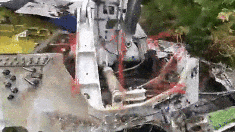 Photo of video | Resturi din avionul lui Prigojin au fost găsite la 3 kilometri de locul prăbușirii. Ce indică acest lucru